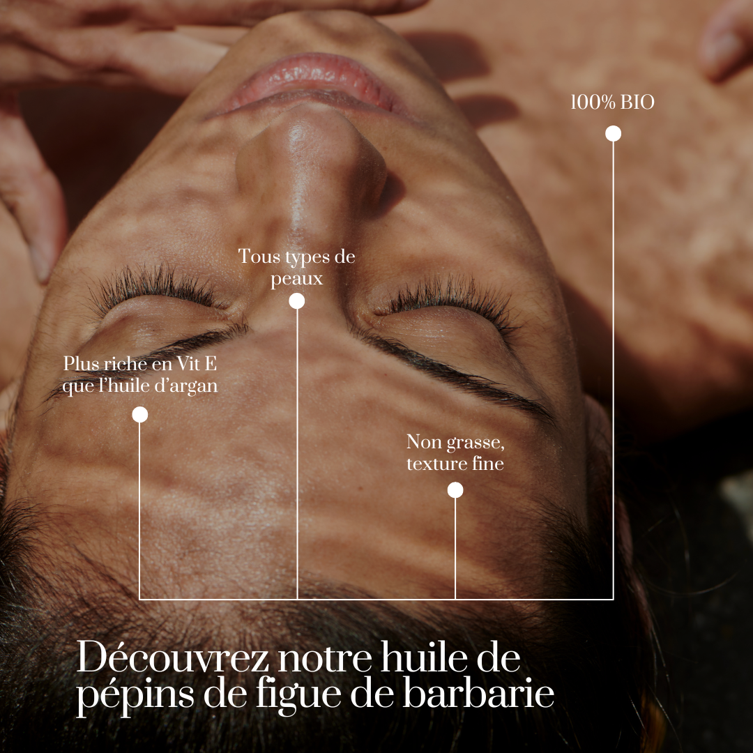 Huile bio - Pépins de figue de barbarie - 30 mL Okigaï