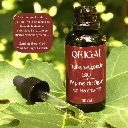 Huile bio - Pépins de figue de barbarie - 30 mL Okigaï