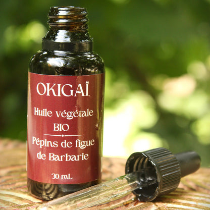 Huile bio - Pépins de figue de barbarie - 30 mL Okigaï